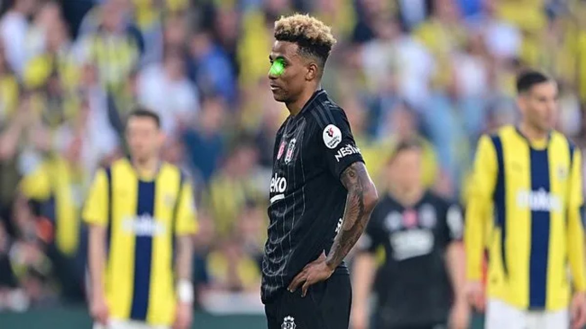 Gedson’a lazer tutan taraftara şok ceza!