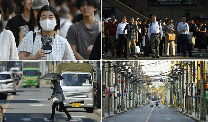 Tokyo'da aşırı sıcaklar: 123 kişi sıcak çarpmasından hayatını kaybetti