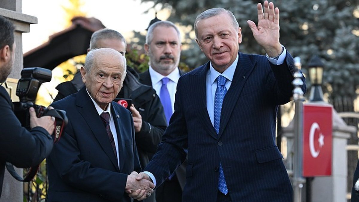 Erdoğan'dan Bahçeli'ye sürpriz ziyaret