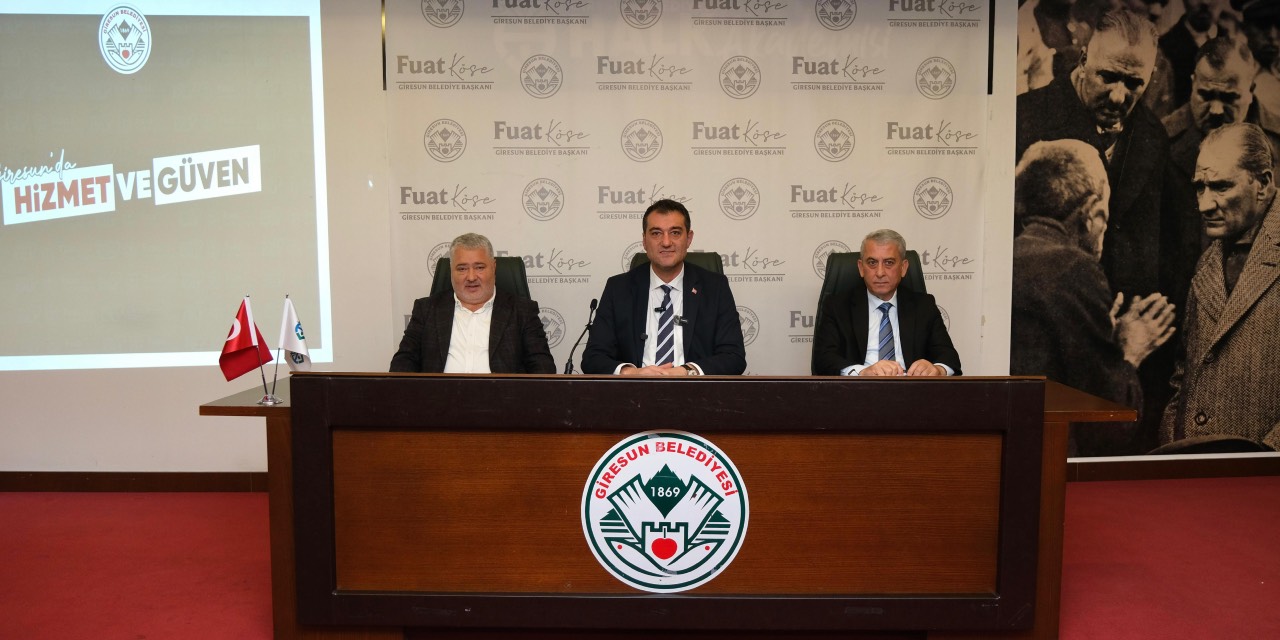 Giresun Belediye Başkanı Köse,1 yılını değerlendirdi: 650 Milyon TL borç ödedik