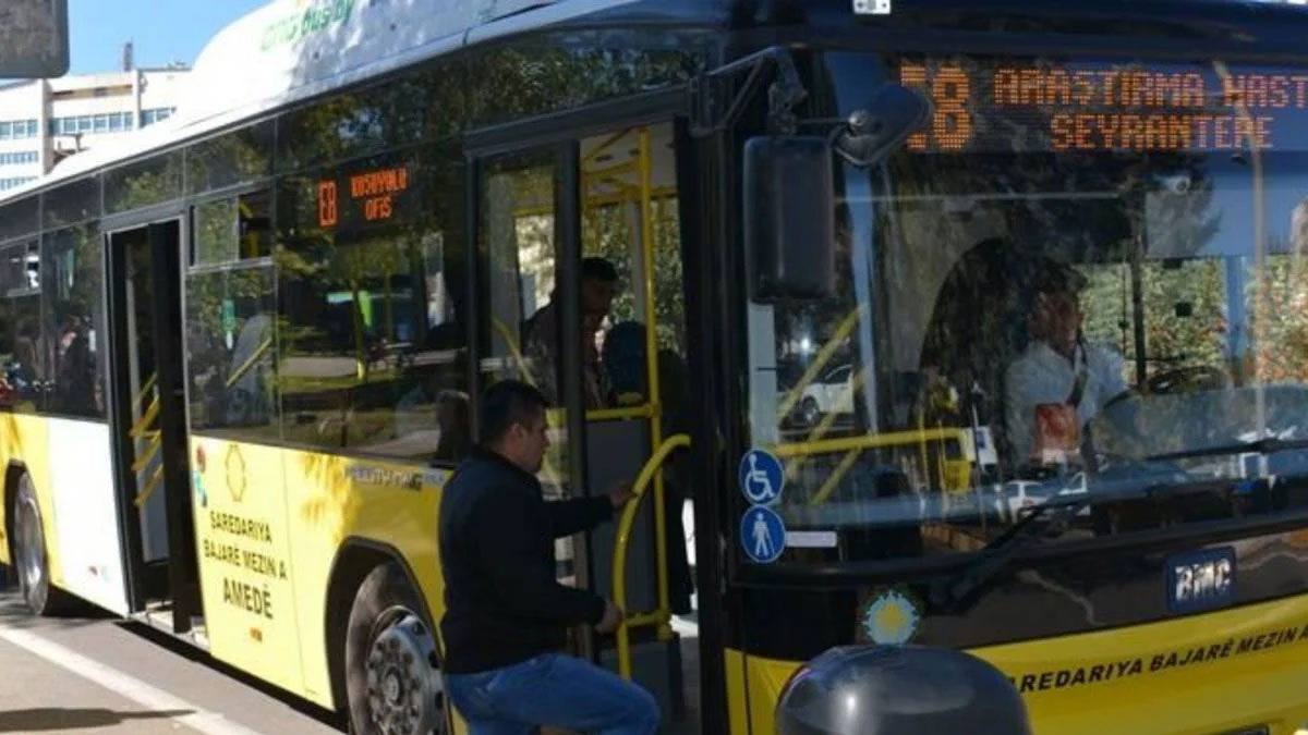 Diyarbakır’da toplu ulaşım ücretlerine yüzde 25 zam