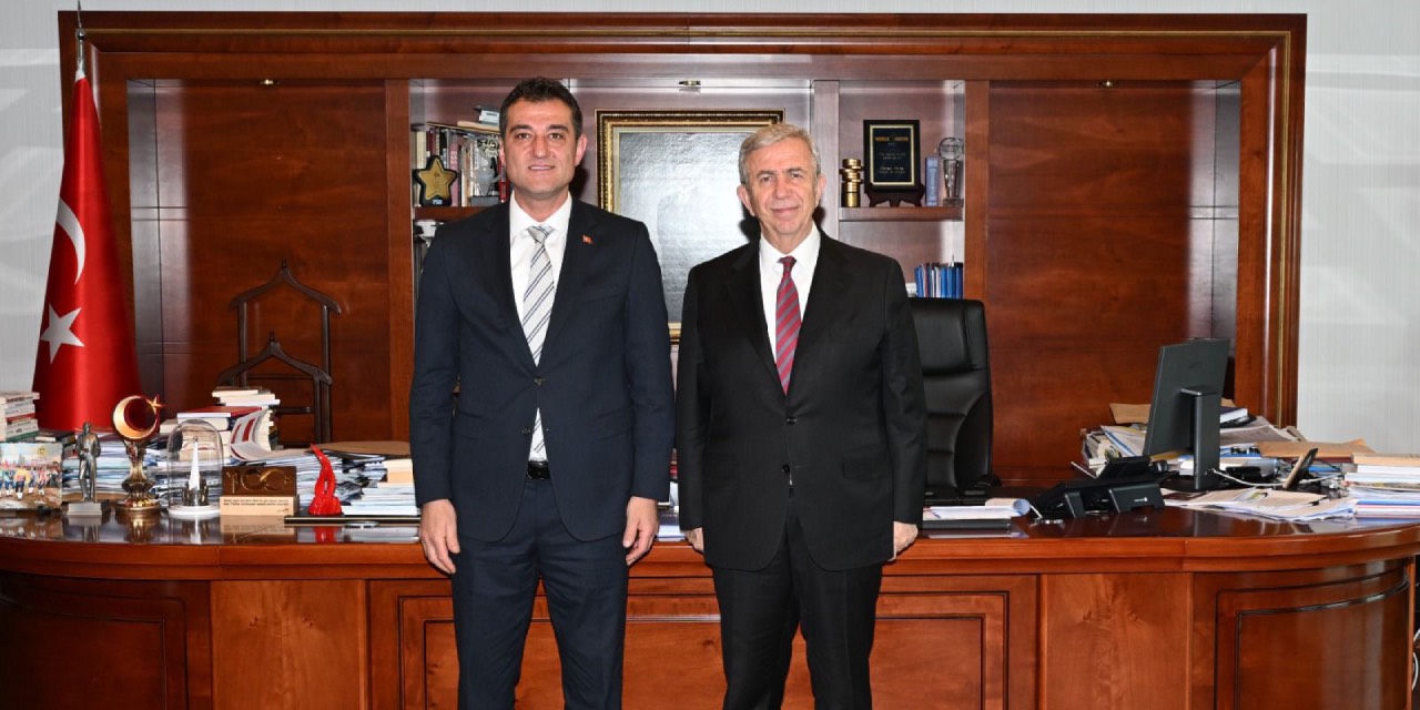 Giresun Belediye Başkanı'ndan Mansur Yavaş'a ziyaret