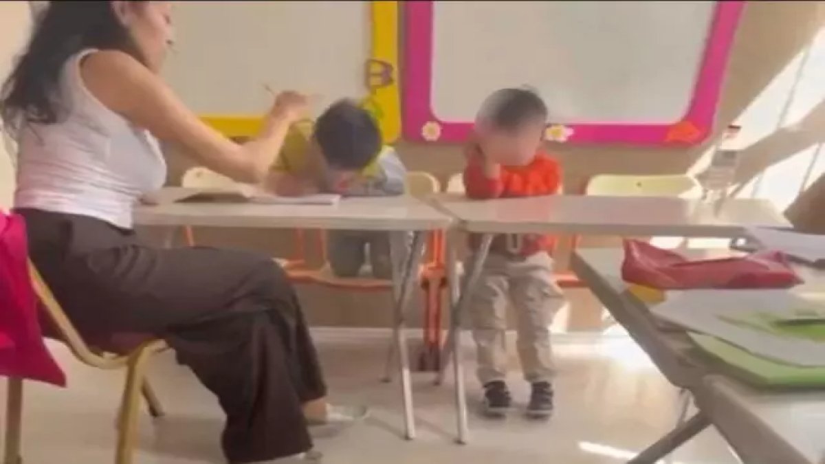 Adana'da skandal: Otizmli öğrenciye şiddet anı kamerada