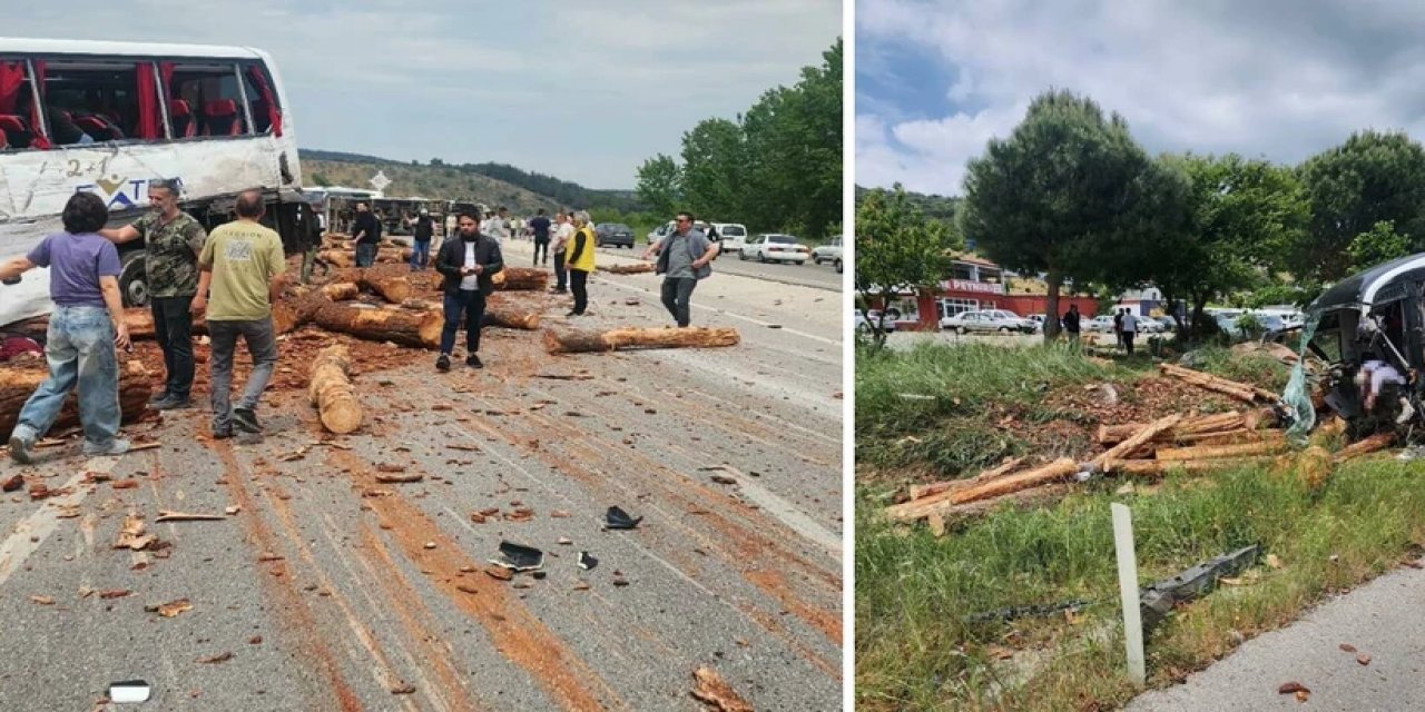 Çanakkale'de katliam gibi kaza! Çok sayıda ölü ve yaralı var