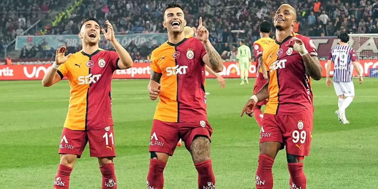 Galatasaray'dan bir galibiyet daha! Trabzonspor'u kendi evinde mağlup etti