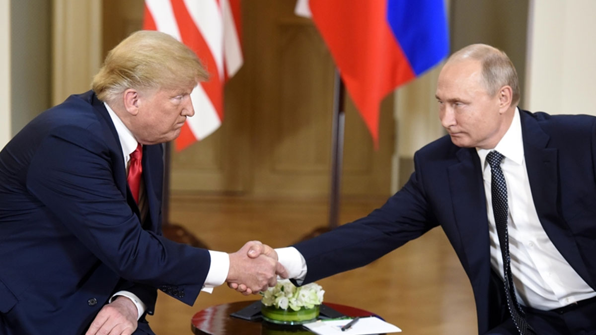 Putin'in çağrısının ardından Trump'tan "Harika bir gün" mesajı