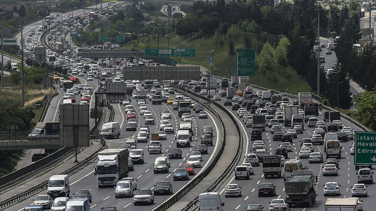 İstanbul'da trafik yoğunluğu yüzde 62'ye çıktı