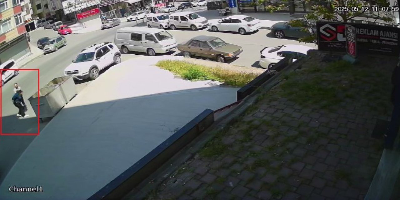 Esnaf aracını çalmaya çalışan şüpheliyi suçüstü yakaladı