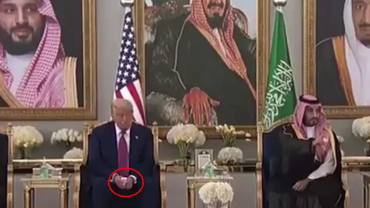 Dünya bu görüntüleri konuşuyor: Trump’ın Suudi Arabistan ziyaretinde gerginlik