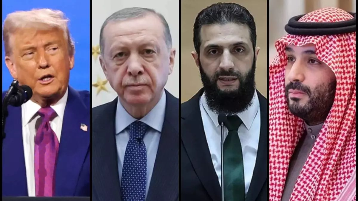 Riyad'ta 4'lü zirve: Cumhurbaşkanı Erdoğan, Trump, Selman ve Şara ile görüştü
