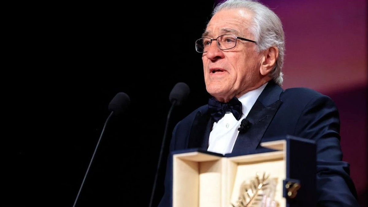 Cannes'da ödül alan Robert De Niro: Sanat faşistler için bir tehdittir