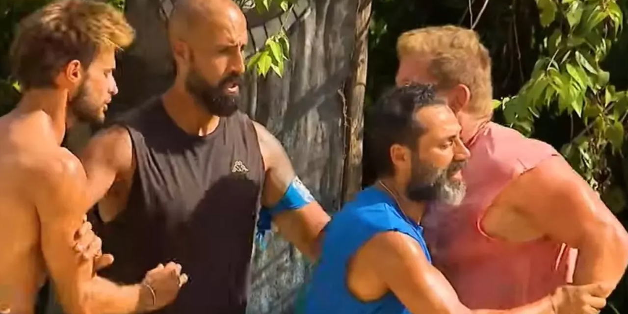 Survivor'da gerilim tırmandı! İsmail Balaban Batuhan'ı yaka paça itti, tekme attı