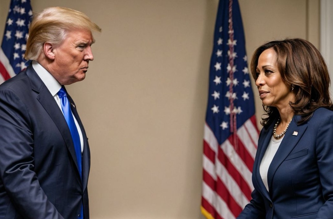 Harris'in adaylığı seçim dengelerini değiştirdi: 'Salıncak eyaletler'de Trump'ı geride bırakıyor