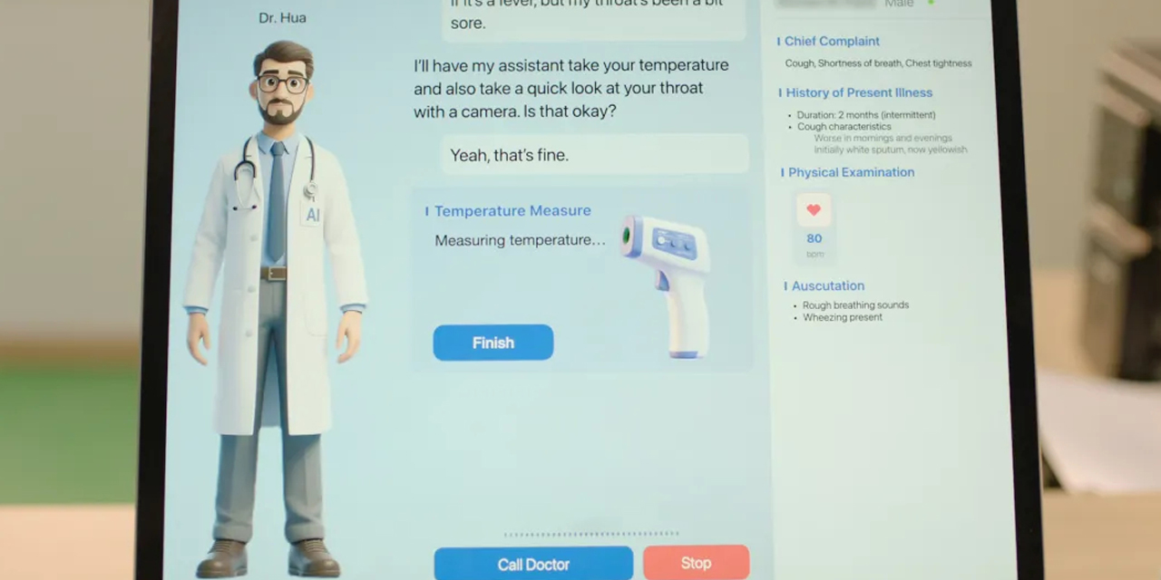Dünyanın ilk yapay zeka doktor kliniği açıldı