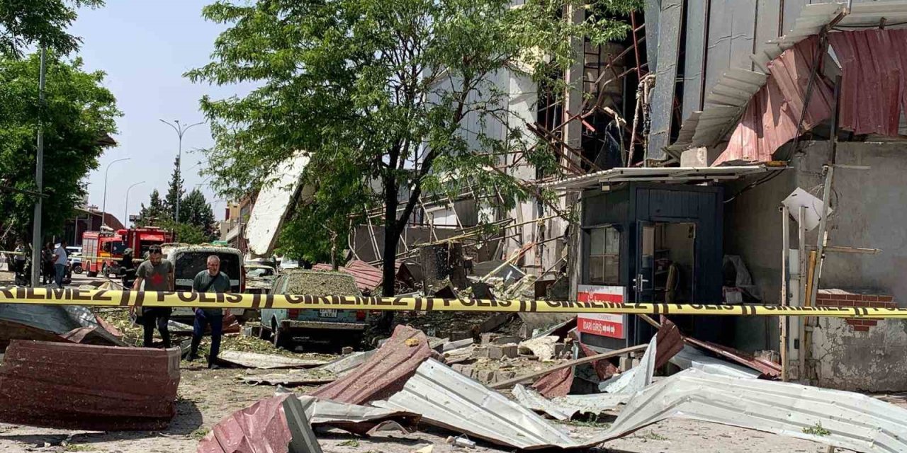 Gaziantep'te fabrikada patlama! Çok sayıda yaralı var