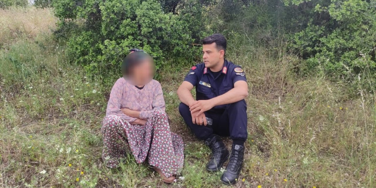 Kayıp kadın ormanlık alanda bulundu