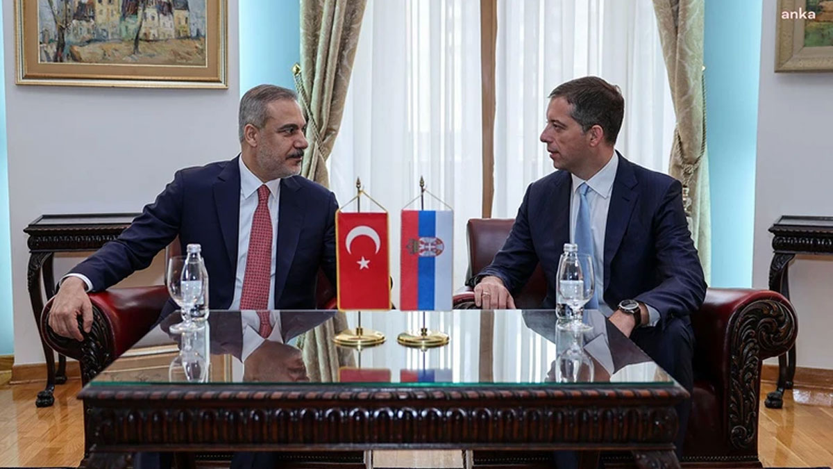 Bakan Fidan, Belgrad'ta Sırp Mevkidaşı Duriç ile görüştü