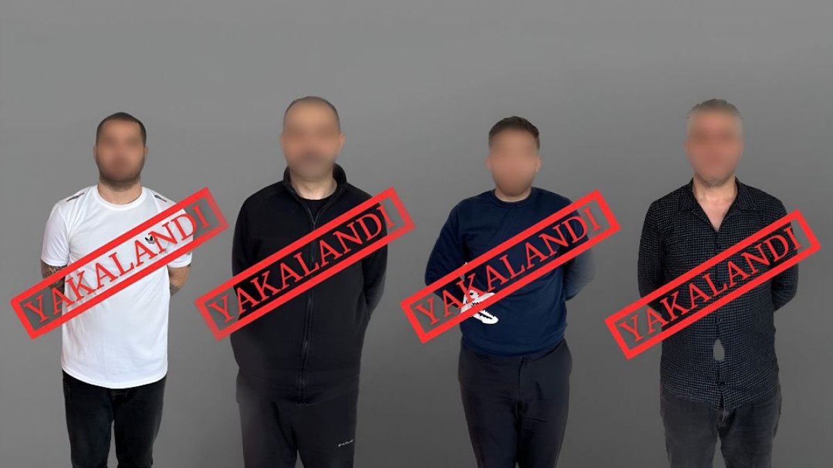 Kırmızı bültenle aranan 4 kişi yakalandı, Türkiye’ye iade edildi