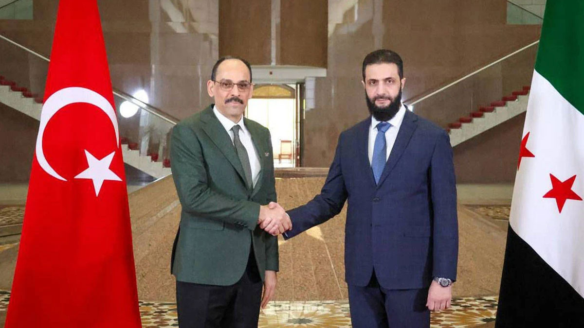 İbrahim Kalın, Colani ile görüştü: "YPG'nin Suriye'ye entegre olması" ele alındı