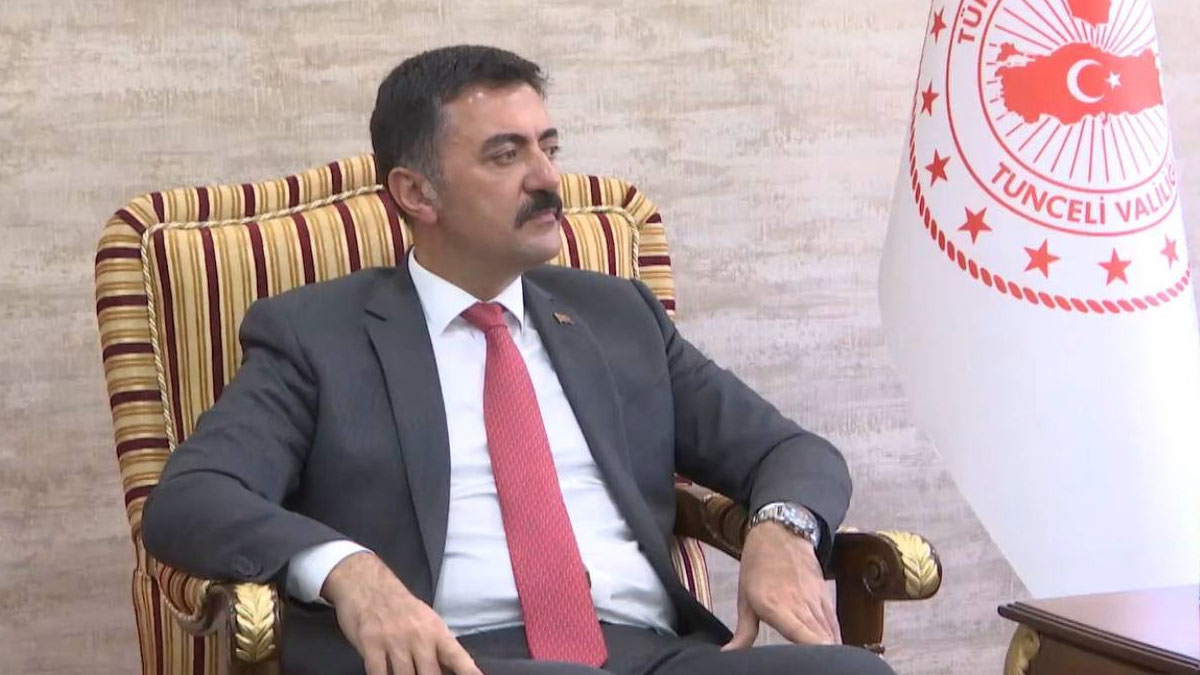 Tunceli Valisi Bülent Tekbıyıkoğlu, merkeze çekildi