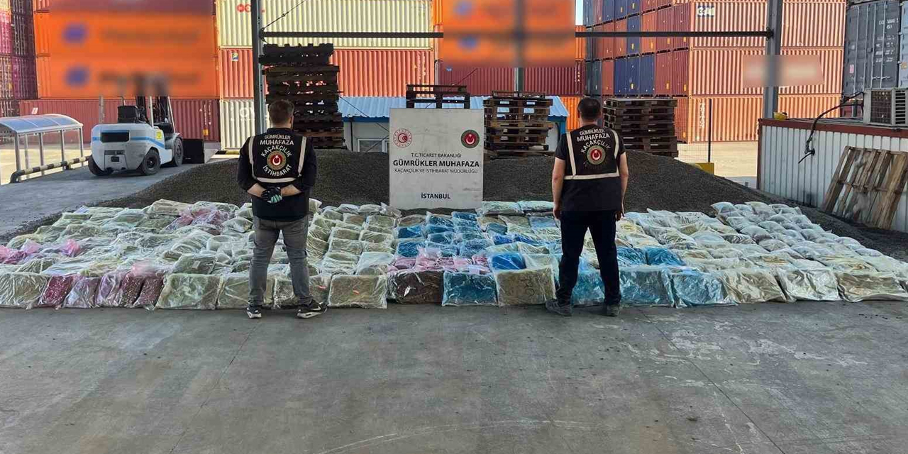 Gümrük Muhafaza ekiplerinden dev operasyon: Yüz milyonlarca liralık uyuşturucu ele geçirildi