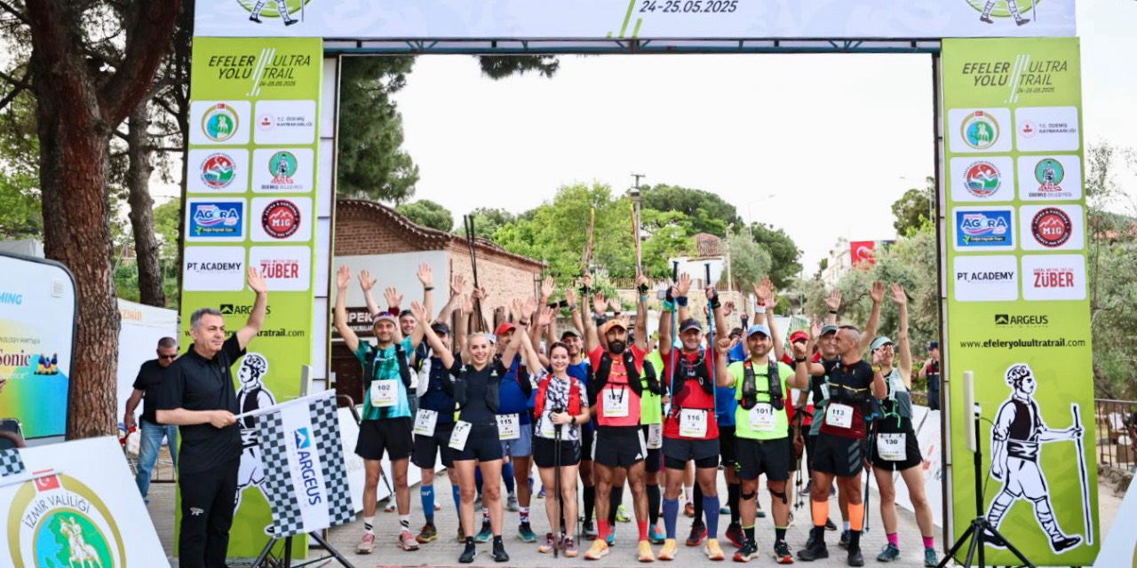 Efeler Yolu Ultra Trail’de start verildi