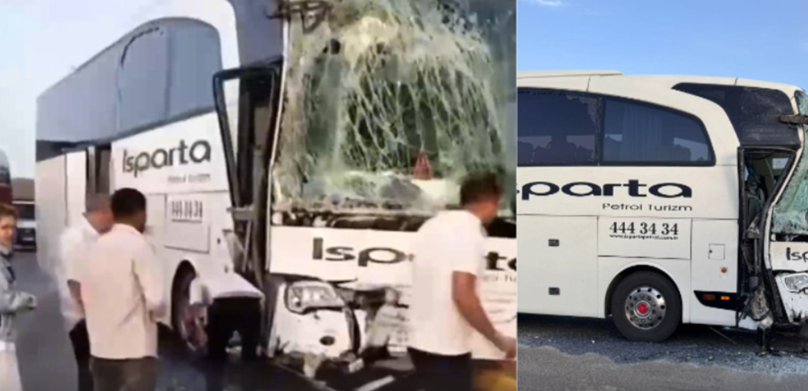 Isparta'da feci kaza: 27 yaralı