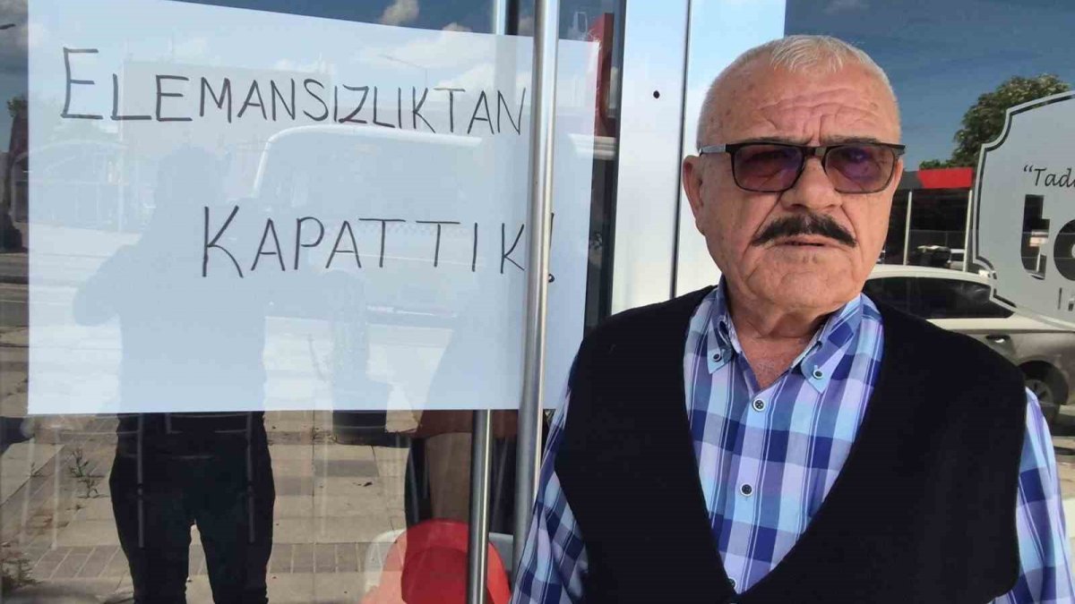 50 bin TL maaş verdi: Elemansızlıktan dükkan kapattı