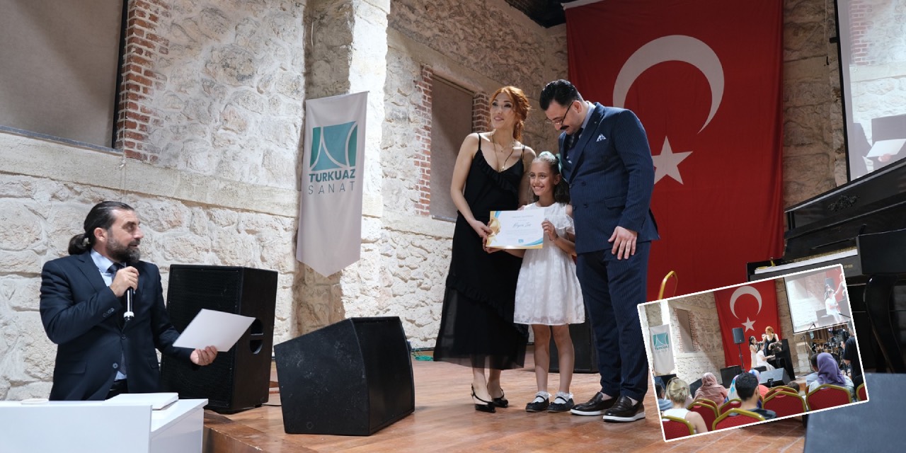 İlk sahne heyecanı, büyük alkışlar: Turkuaz’da sanat gecesi