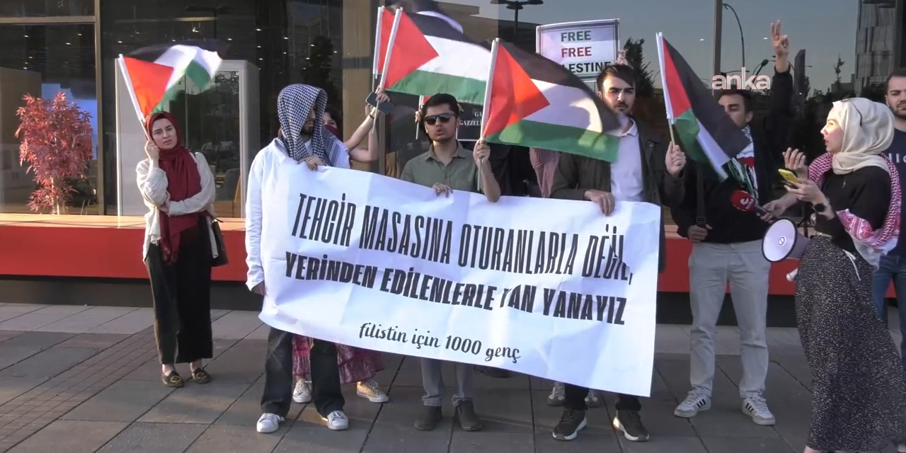 Filistin İçin Bin Genç platformu: Filistin’in yanında mısınız, ticaretin mi?