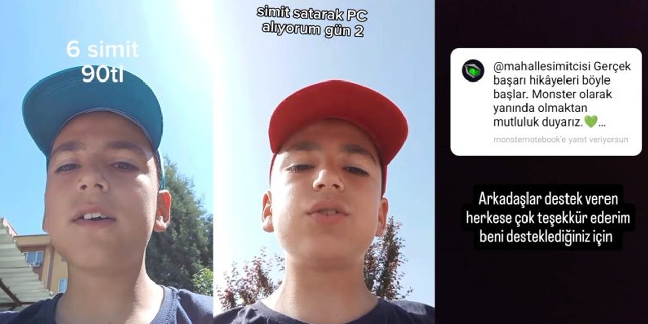 Simit satarak bilgisayar hayaline ulaştı, Monster Notebook sessiz kalmadı