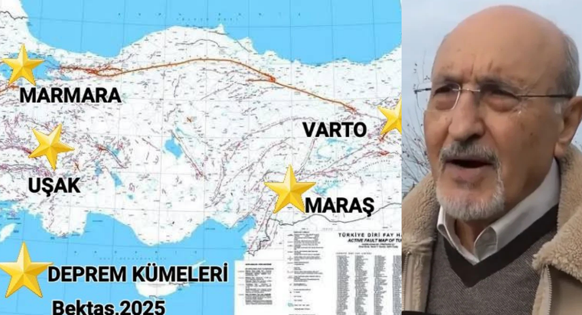 Deprem uzmanı Osman Bektaş açıkladı: Türkiye’nin deprem kümeleri şoke etti