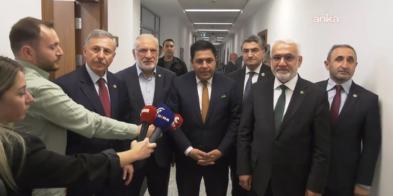 TBMM Başkanlık seçimi öncesi sürpriz ziyaret: Yeni Yol'dan HÜDA PAR'a ziyaret