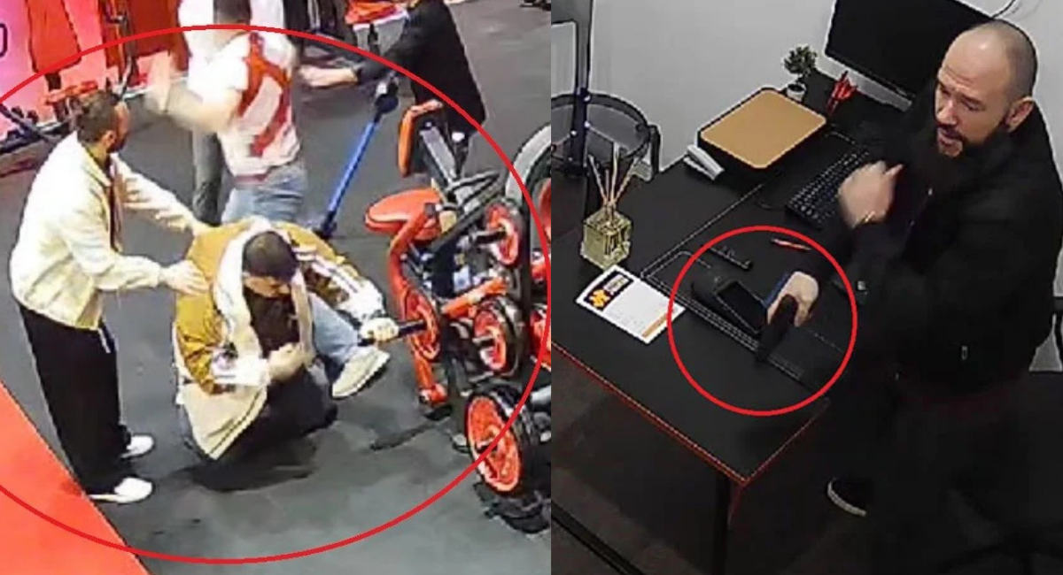 Milli sporcuya hain tuzak: Silah çekip dakikalarca darp ettiler