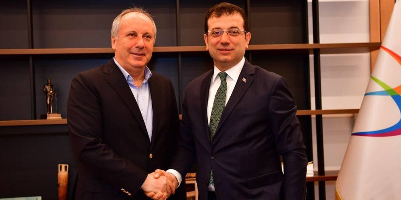 Muharrem İnce İmamoğlu'nun mektubunu iletti