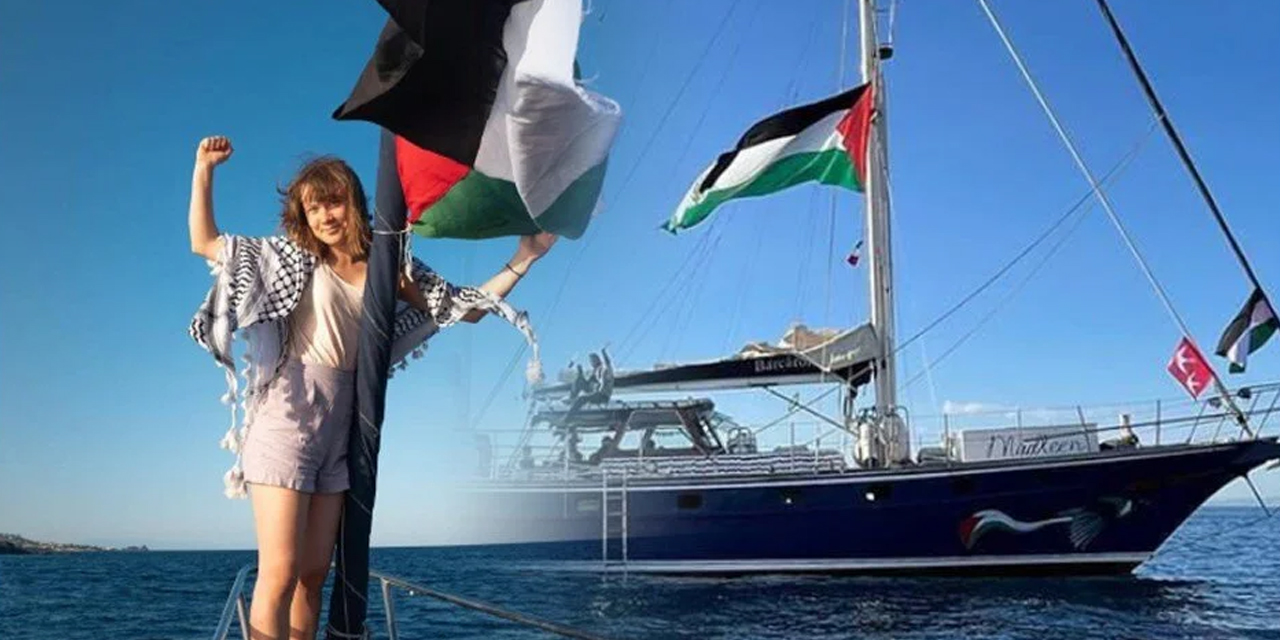 İsrail'den Greta Thunberg'in Gazze'ye yardım götüren gemisine engel