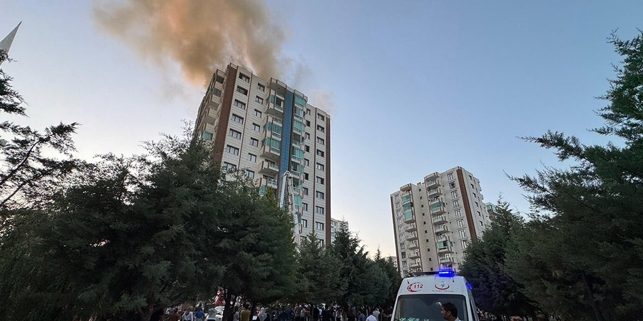 Diyarbakır’da 13 katlı apartmanda yangın: Anne ve 3 çocuğu hayatını kaybetti