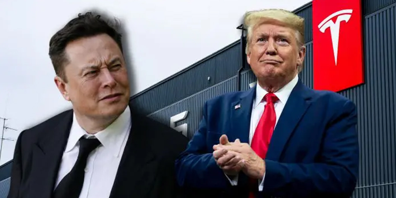Trump ve Musk arasındaki gerilimde Tesla hisseleri düştü