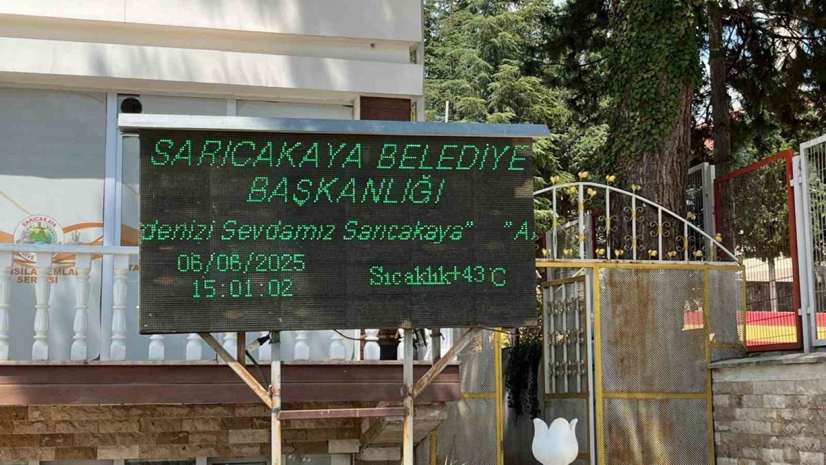 Bayramın ilk günü termometreler 43 dereceyi gördü