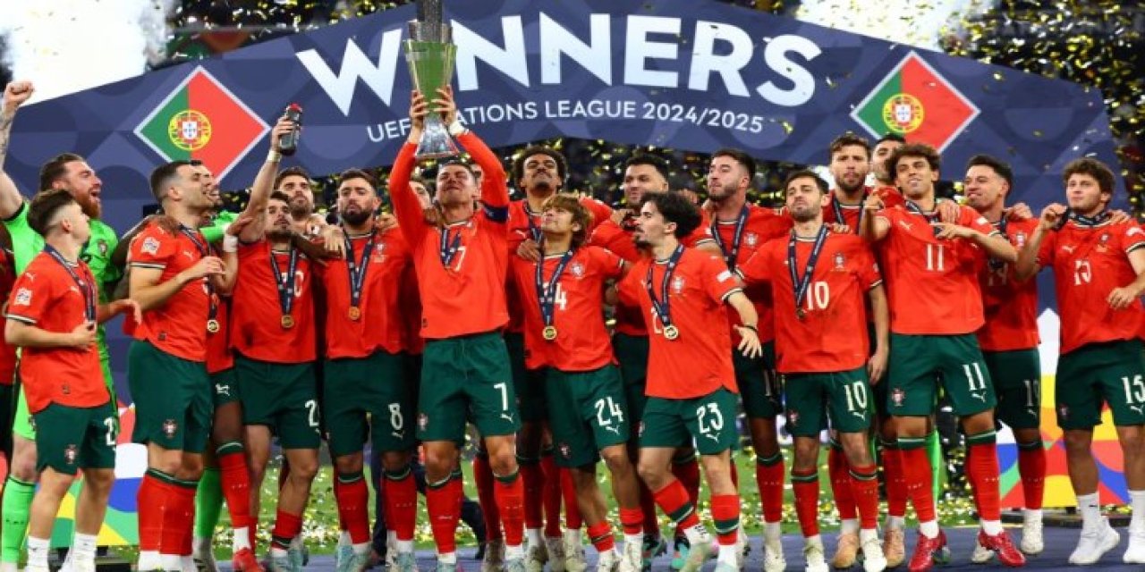 UEFA Uluslar Ligi'nin şampiyonu Portekiz oldu