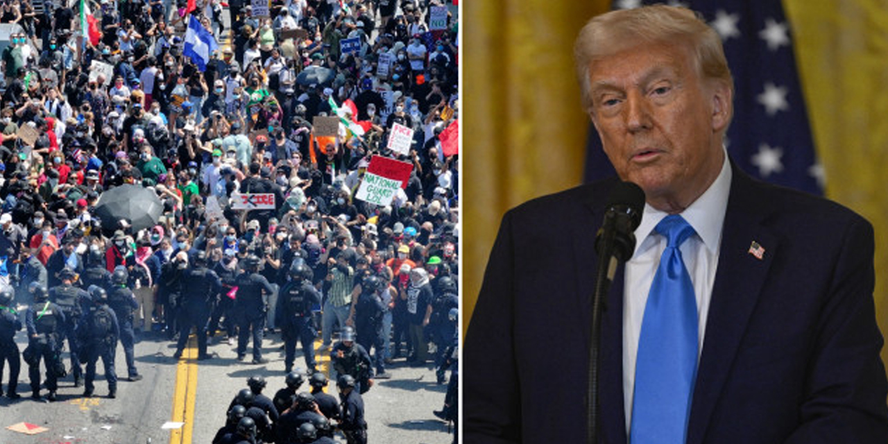 Trump’tan protestolara sert tepki: “Gerekirse daha fazla ulusal muhafız göndereceğim”