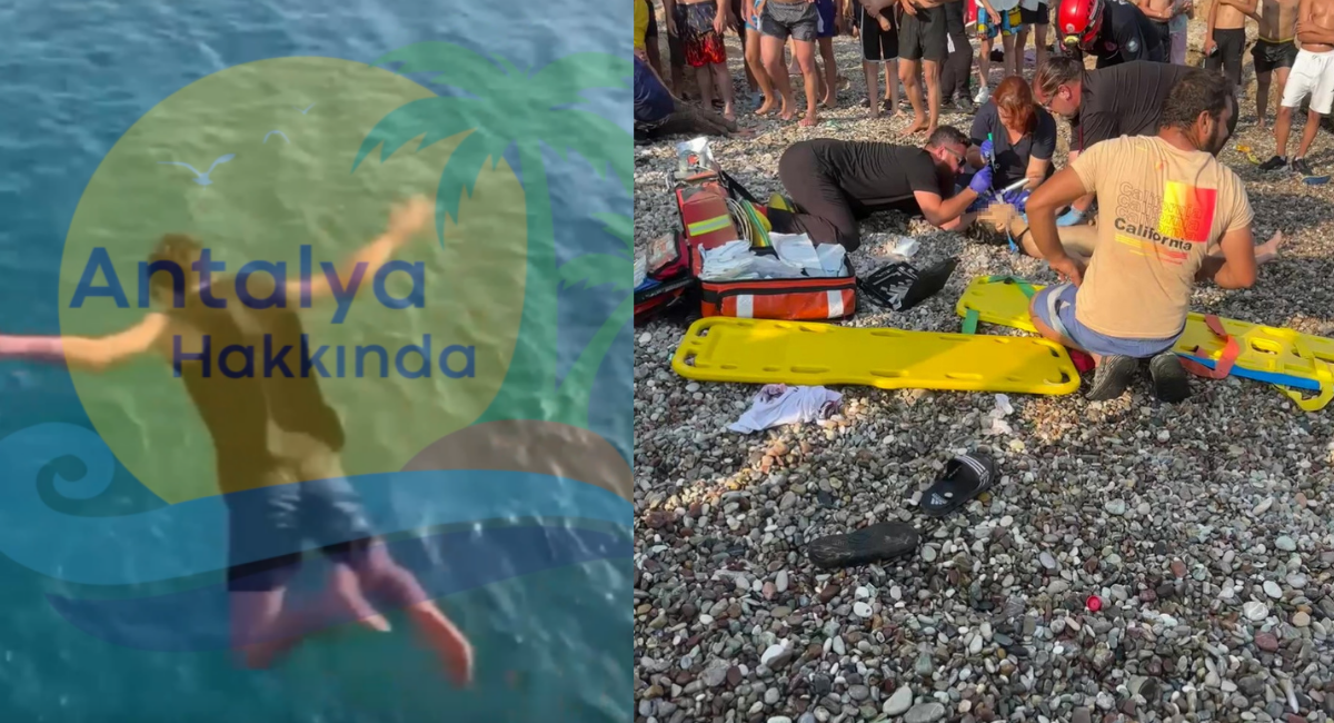 Antalya'da korkunç olay: Falezlerden atlayan gencin yaşamını kaybettiği o anlar