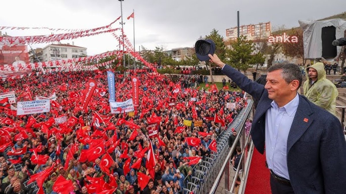 CHP 14 yıl aradan sonra Bayburt’ta miting