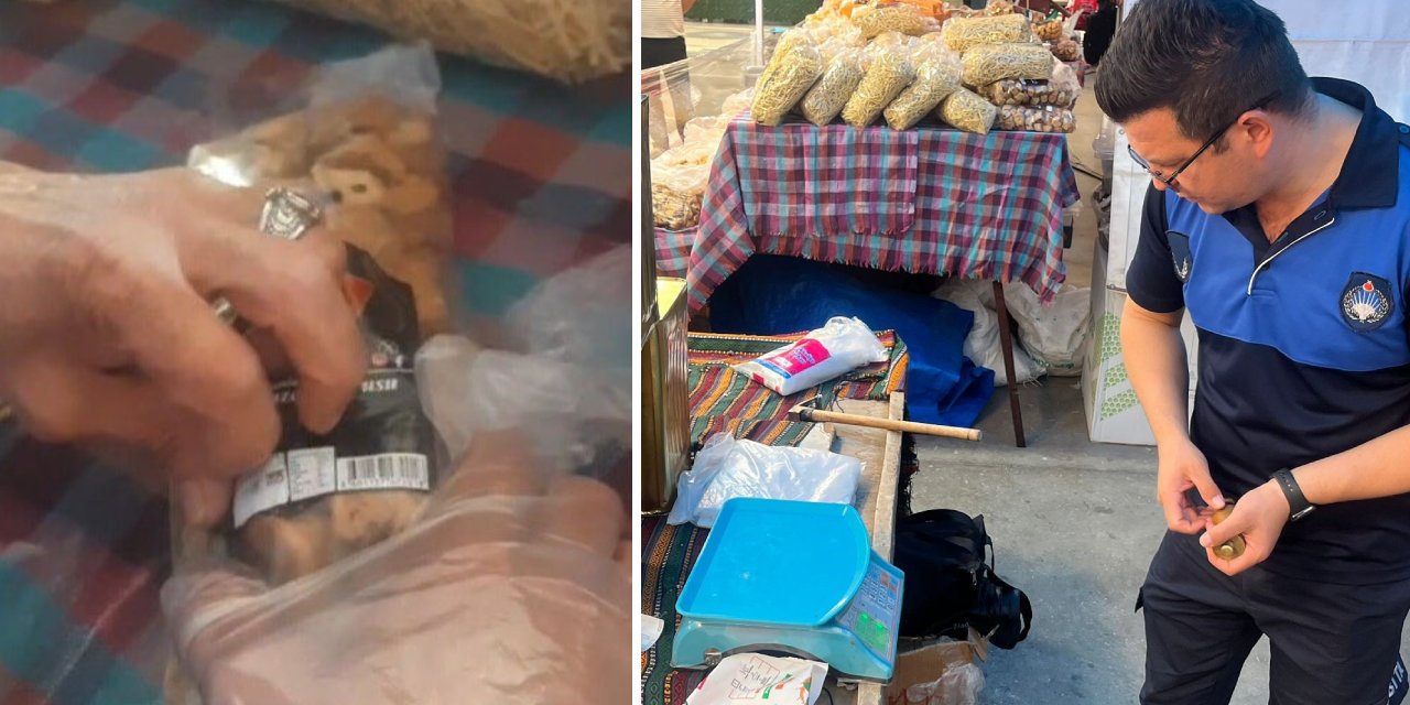 Etikette "dana sucuğu" yazan ürün bakın ne çıktı! Tarihi geçmiş ürünleri vatandaşa "taze" diye sattılar