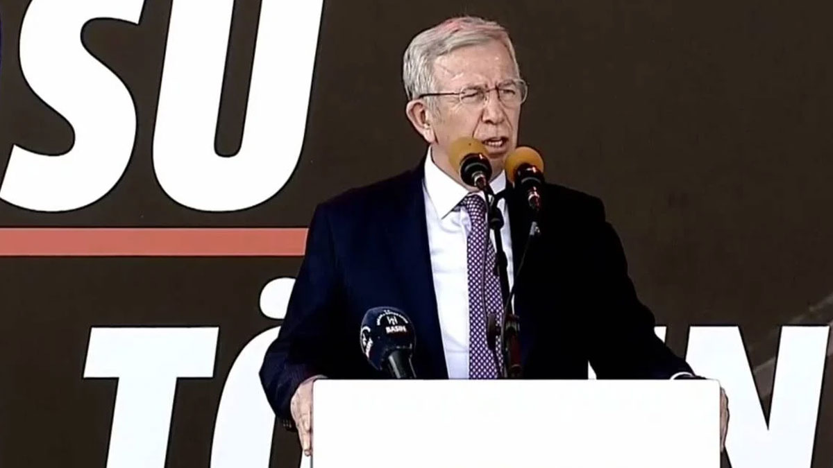 Yavaş, temel atma töreninde konuştu: Üzerimizdeki baskılar bitmiyor