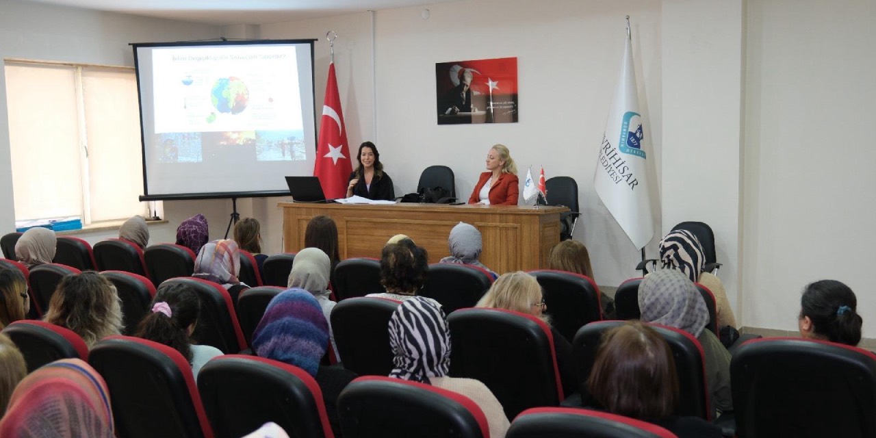 Eskişehir’de kadınlara sürdürülebilir yaşam anlatıldı
