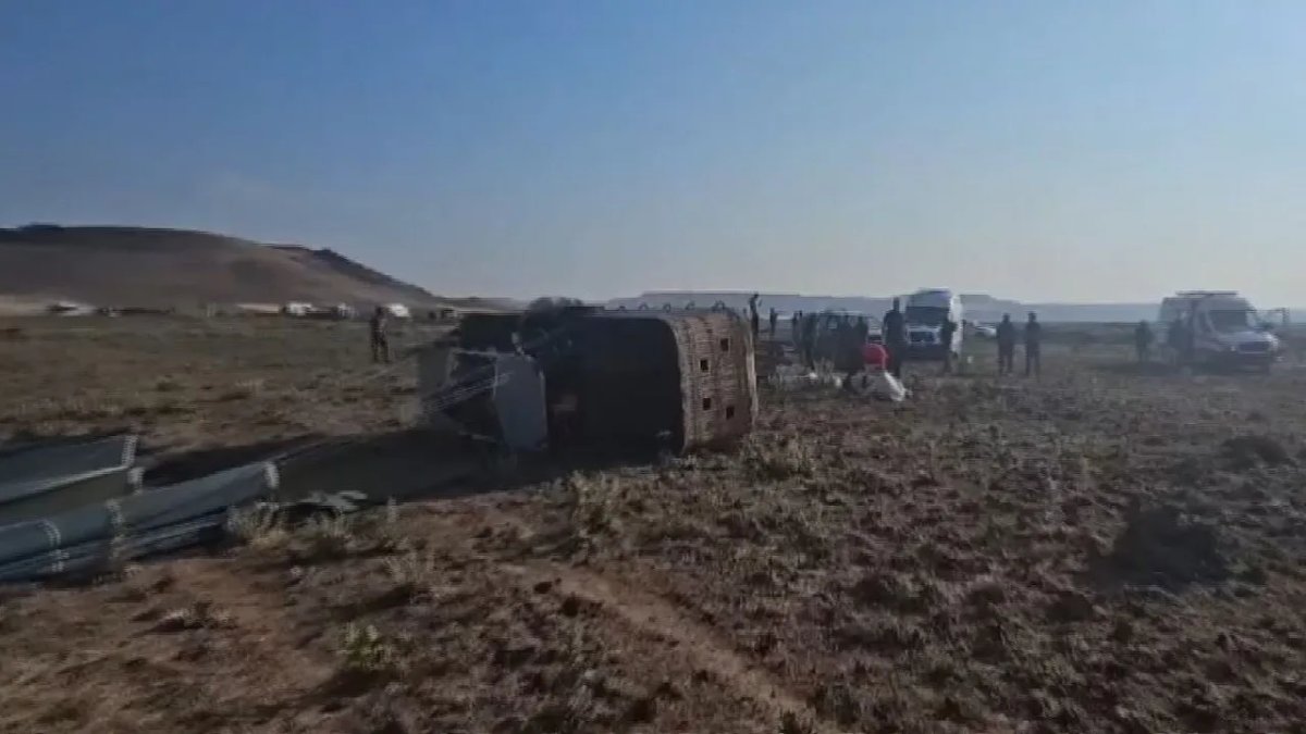 Aksaray’da feci olay! İki sıcak hava balonu düştü: Ölü ve yaralılar var