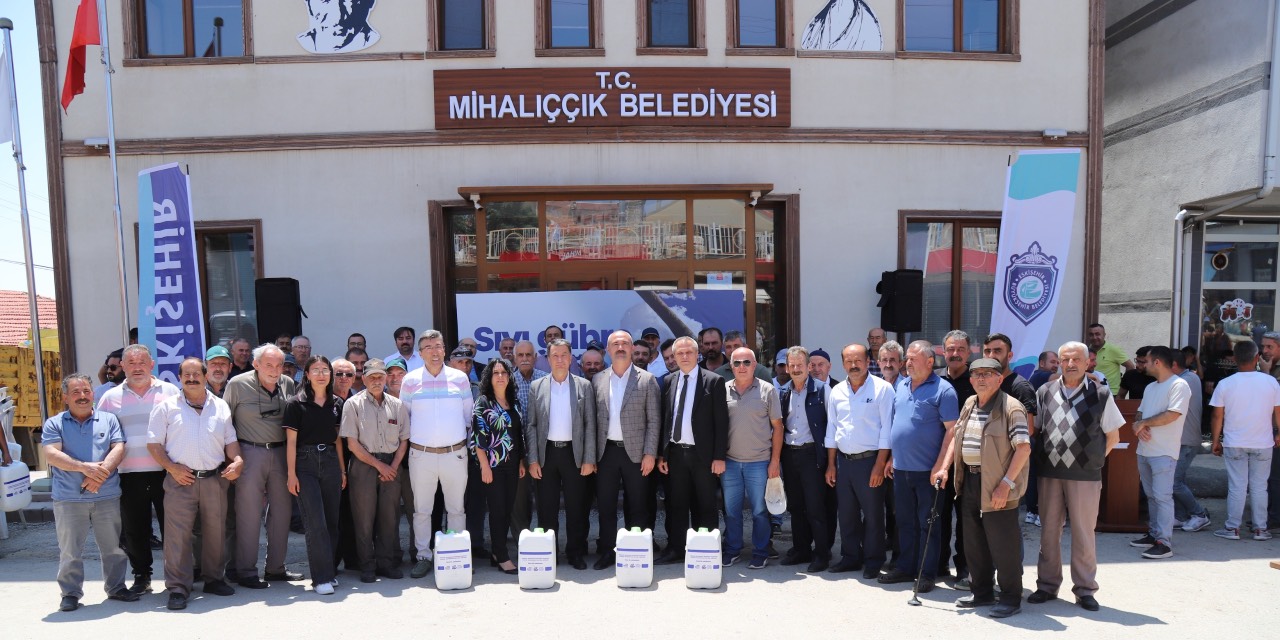 Eskişehir Belediyesi'nden kiraz üreticisine can suyu