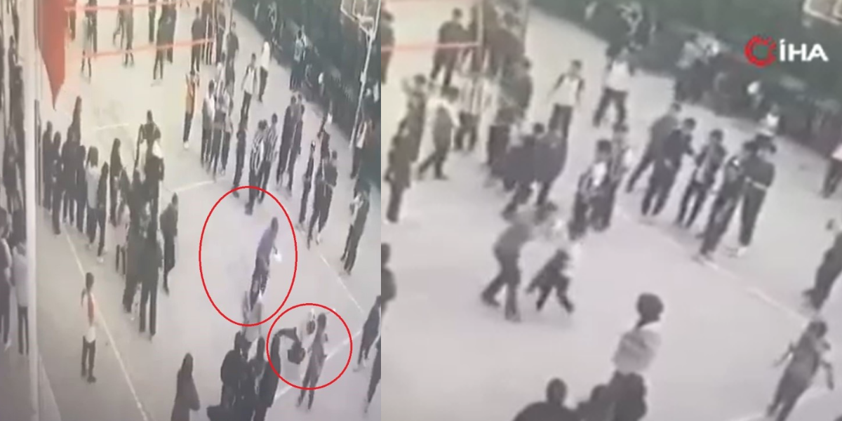 Öğretmenden küçük öğrenciye şiddet: Tekme atıp yere fırlattı