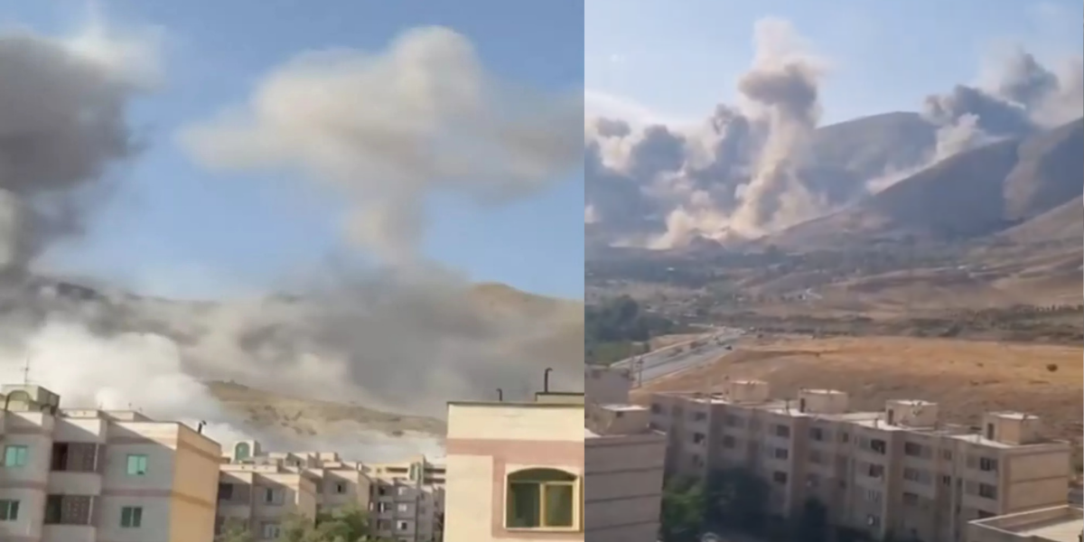 Tahran'da büyük patlamalar: Netanyahu Tahran'ı boşaltın demişti